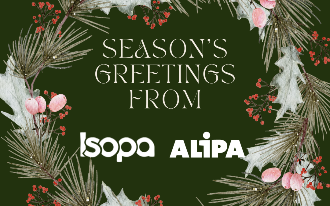 Season’s Greetings from ISOPA